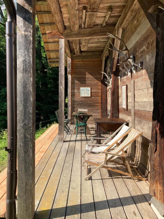 Charmante Gaestewohnung In Altem Bauernhaus In Alpiner Alleinlage Stanz Im Murztal Ngoại thất bức ảnh