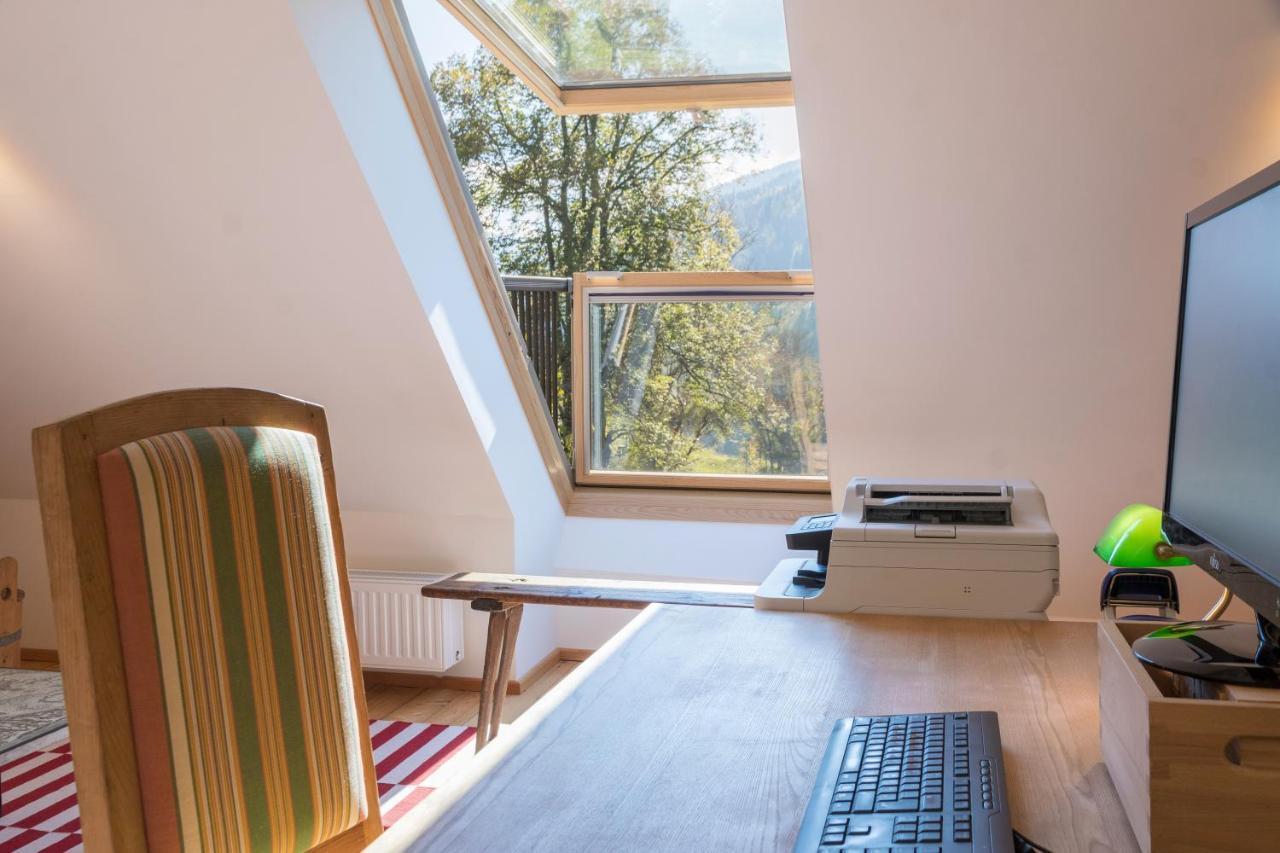 Charmante Gaestewohnung In Altem Bauernhaus In Alpiner Alleinlage Stanz Im Murztal Ngoại thất bức ảnh