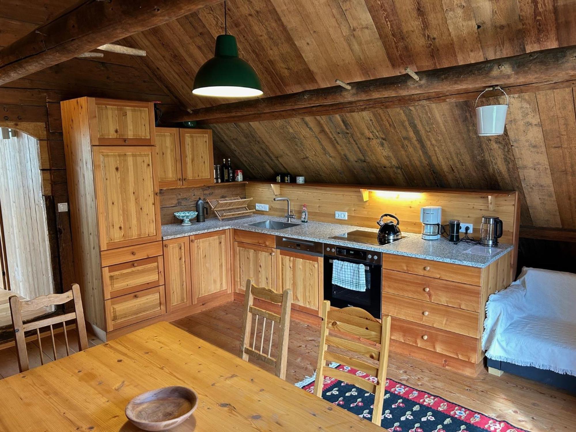 Charmante Gaestewohnung In Altem Bauernhaus In Alpiner Alleinlage Stanz Im Murztal Ngoại thất bức ảnh