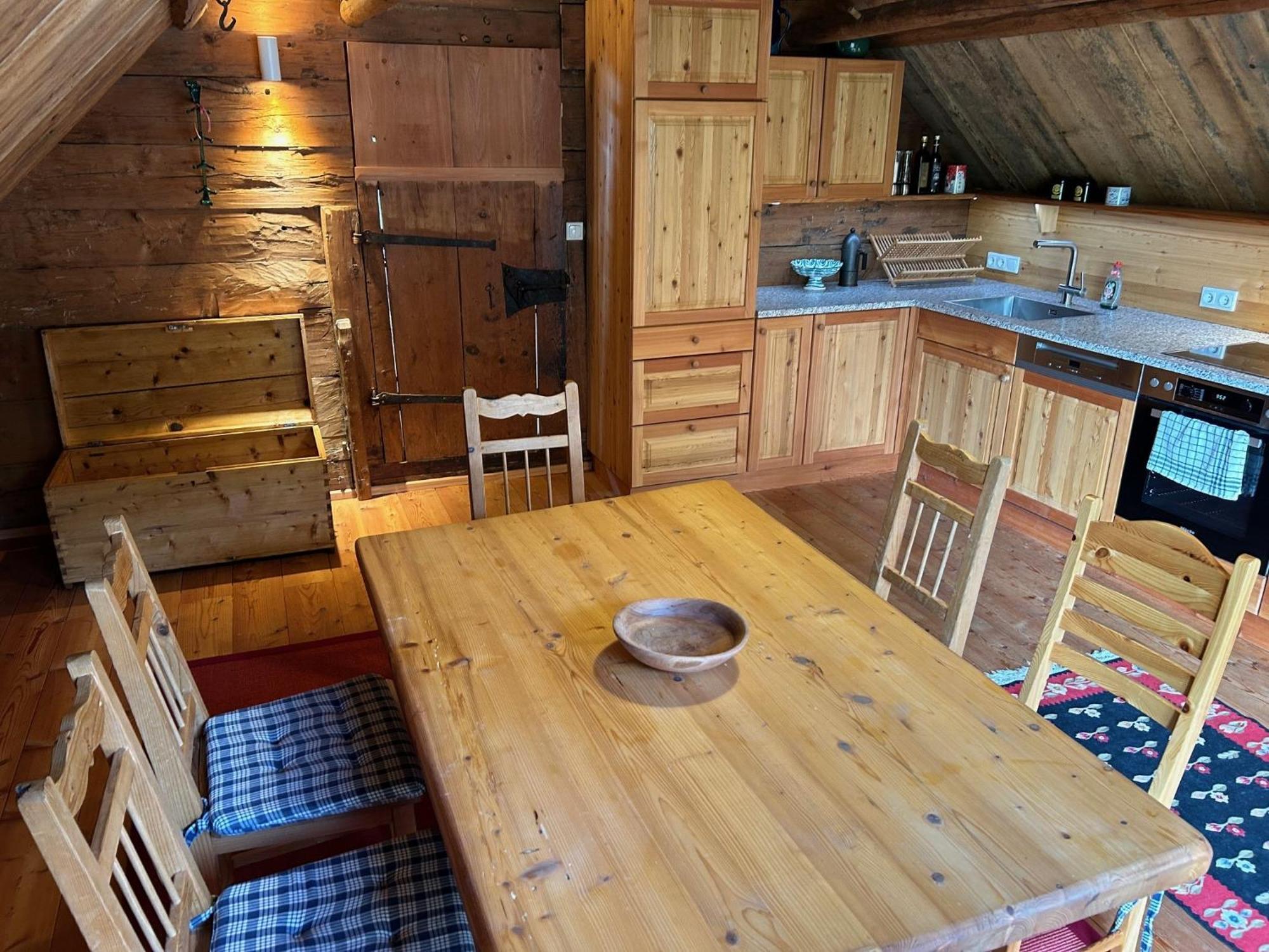 Charmante Gaestewohnung In Altem Bauernhaus In Alpiner Alleinlage Stanz Im Murztal Ngoại thất bức ảnh